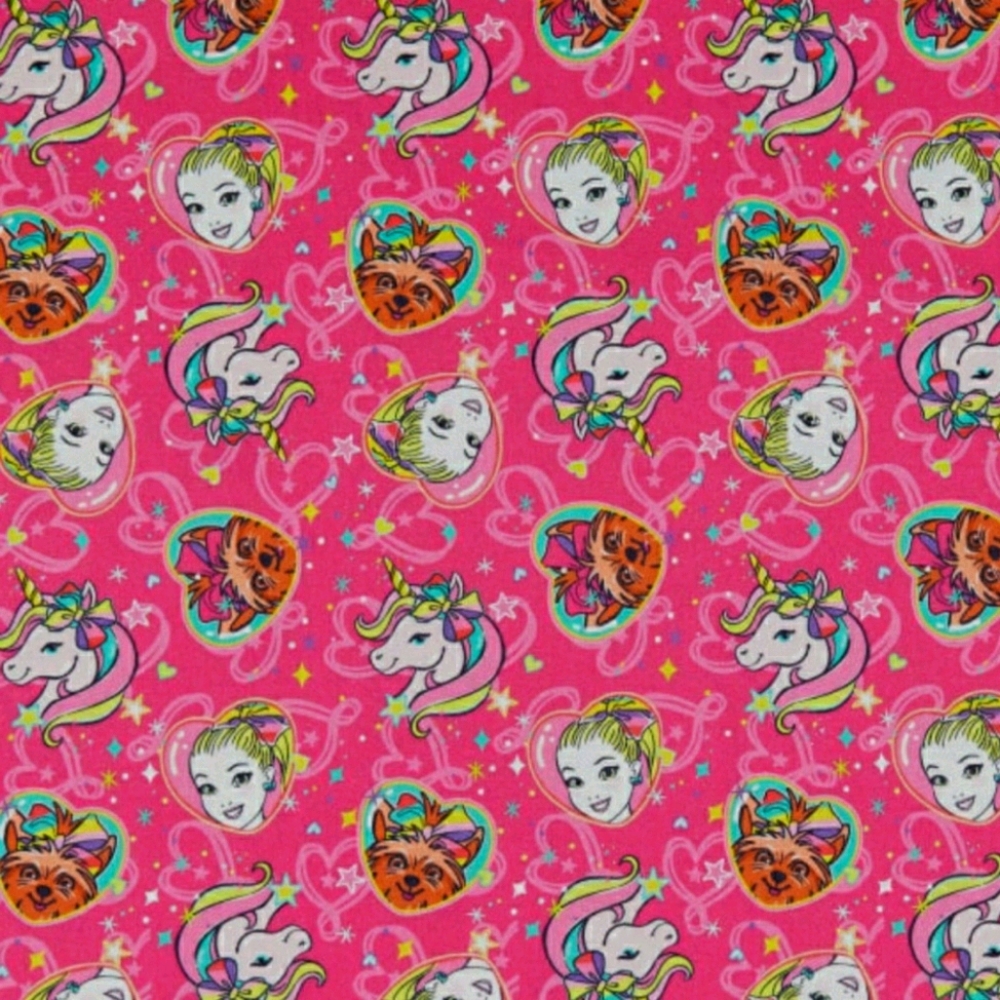 Jojo Siwa Fat Quarter fabric